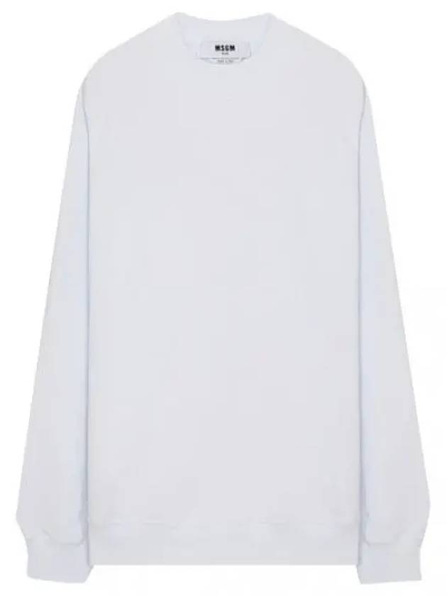 Back logo printing sweatshirt women - MSGM - BALAAN 1