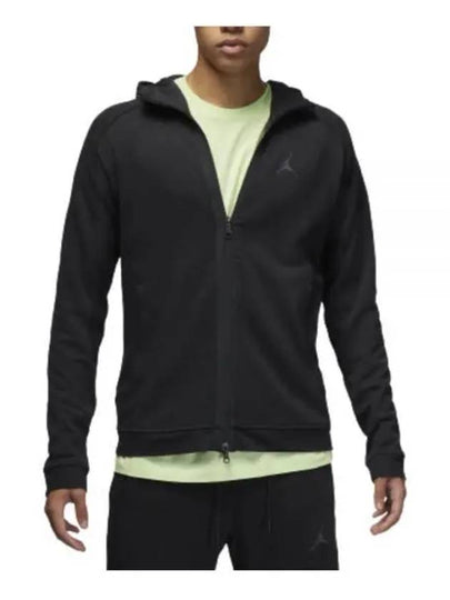 Jordan Dri-Fit Sports Air Fleece Zip Up Hoodie Black - NIKE - BALAAN 2