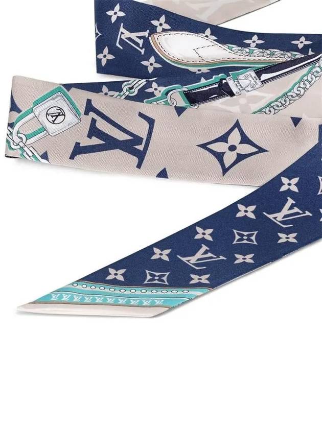 Ultimate Monogram Scarf Blue Marine - LOUIS VUITTON - BALAAN 4