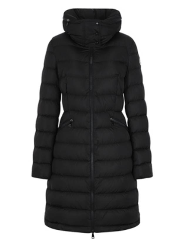 Women's Flammette Down Long Padded Jacket Black - MONCLER - BALAAN 3