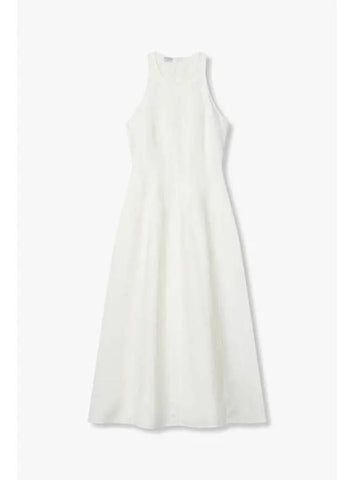 Women s Flared Maxi Dress White - BRUNELLO CUCINELLI - BALAAN 1