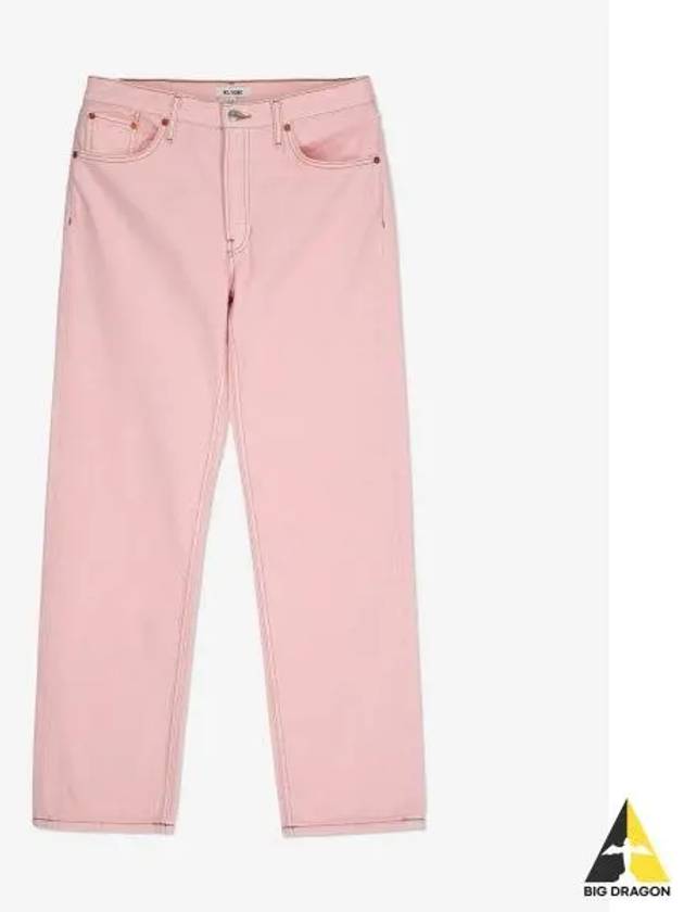 REDONE Mid Rise Wide Jeans Pink 18403WLOSLNGWSHPNK - RE/DONE - BALAAN 1