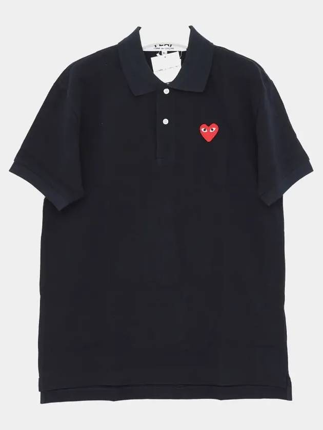 24SS P1T0062 NAVY collar t-shirt - COMME DES GARCONS - BALAAN 2