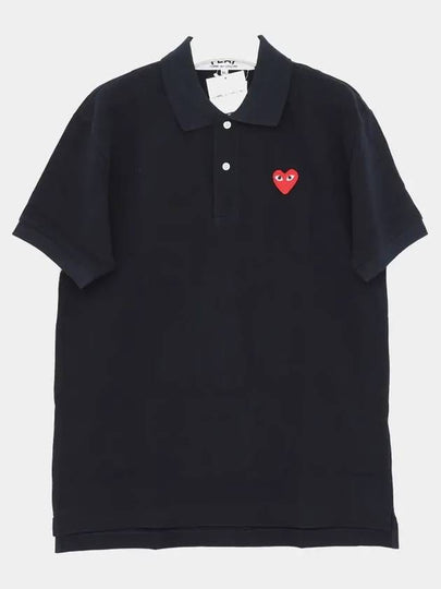 24SS P1T0062 NAVY collar t-shirt - COMME DES GARCONS - BALAAN 2