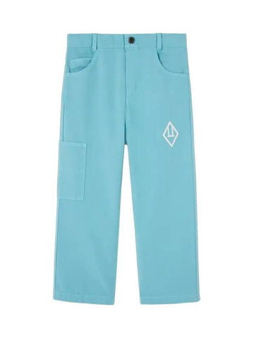 Kids Logo Cargo Pants Sky Blue F24053 005GC - THE ANIMALS OBSERVATORY - BALAAN 1