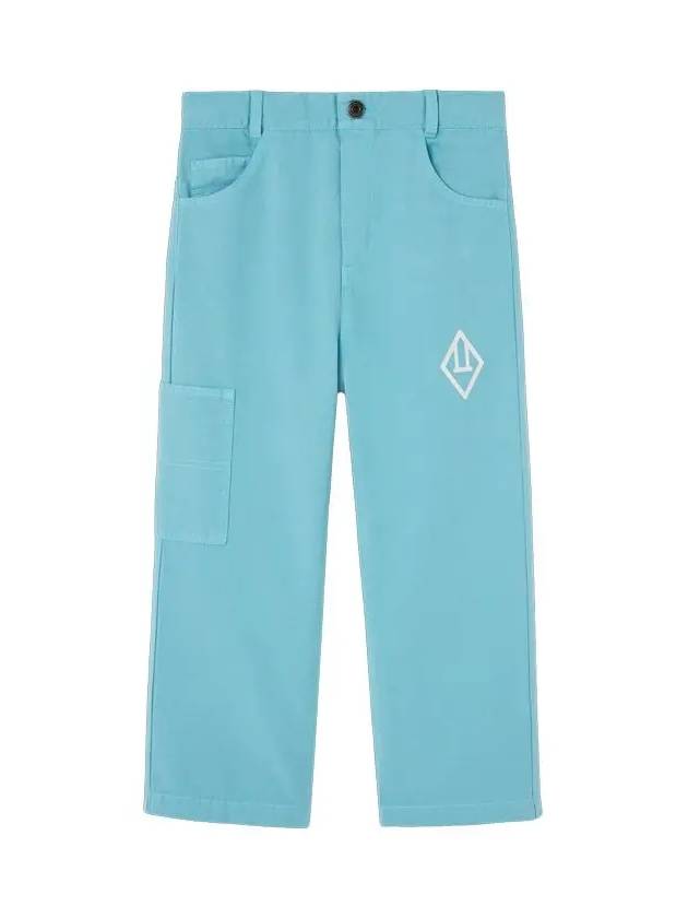 Kids Logo Cargo Pants Sky Blue F24053 005GC - THE ANIMALS OBSERVATORY - BALAAN 2