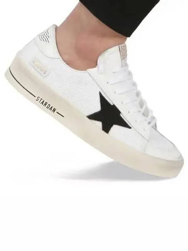 Star Patch Lace Up Low Top Sneakers White - GOLDEN GOOSE - BALAAN 2