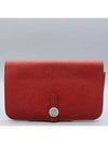 red long wallet - HERMES - BALAAN 1