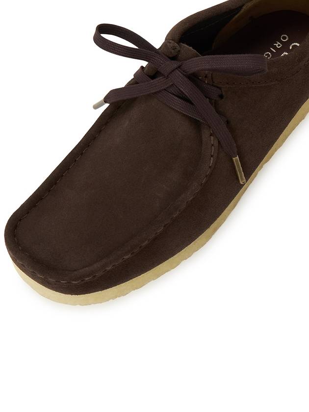 Wallaby Suede Loafers Dark Brown - CLARKS - BALAAN 9
