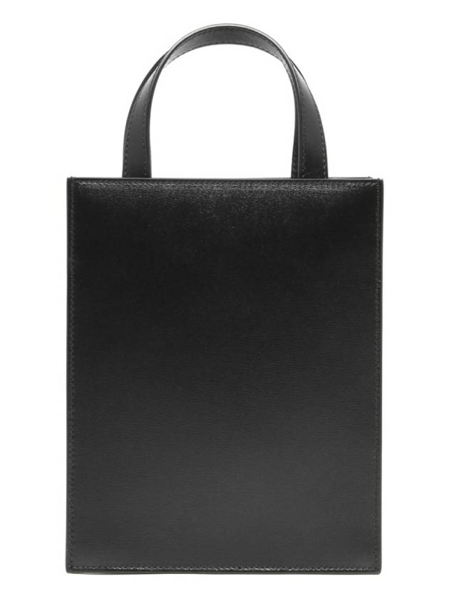 Mini Tote Bag Black - SALVATORE FERRAGAMO - BALAAN 3