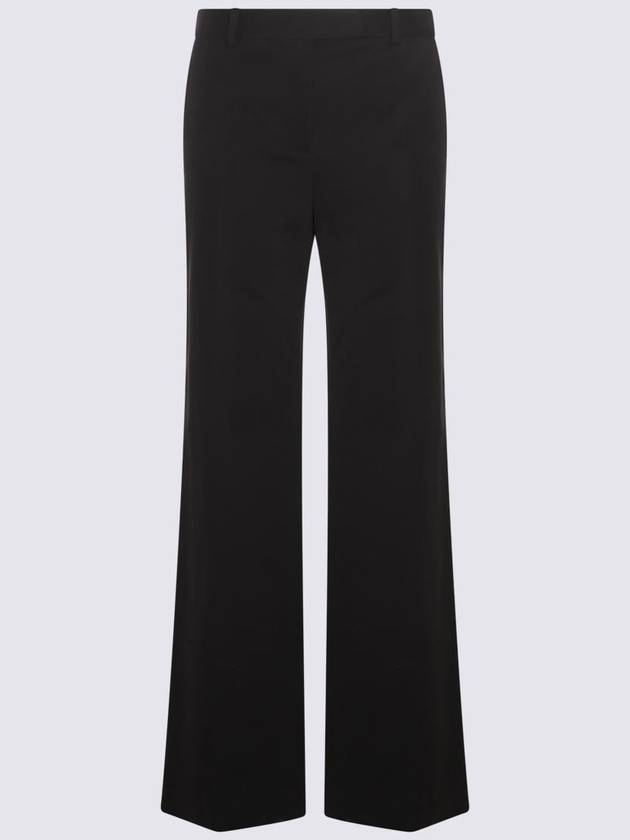 The Row Black Cotton Pants - THE ROW - BALAAN 1