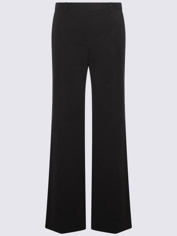 The Row Black Cotton Pants - THE ROW - BALAAN 1