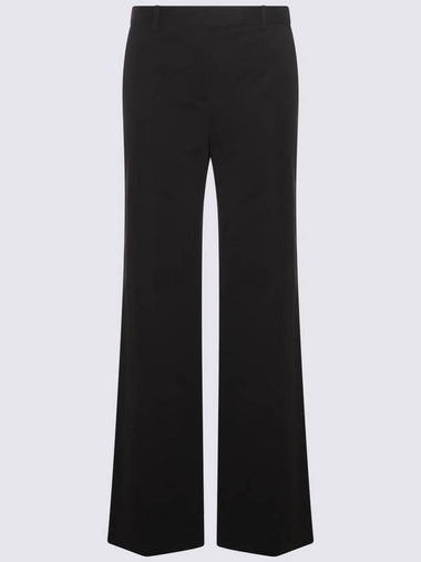 The Row Black Cotton Pants - THE ROW - BALAAN 1