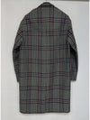 Checked wool coat 105 - VALENTINO - BALAAN 4