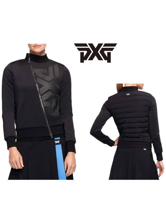 Asymmetric Zip-Up Jacket Black - PXG - BALAAN 2