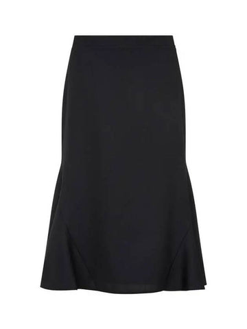 Flare block wool skirt black 271528 - MARNI - BALAAN 1