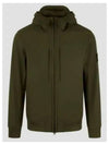 Soft Shell RE Dye Technology Hooded Jacket Khaki - STONE ISLAND - BALAAN 2