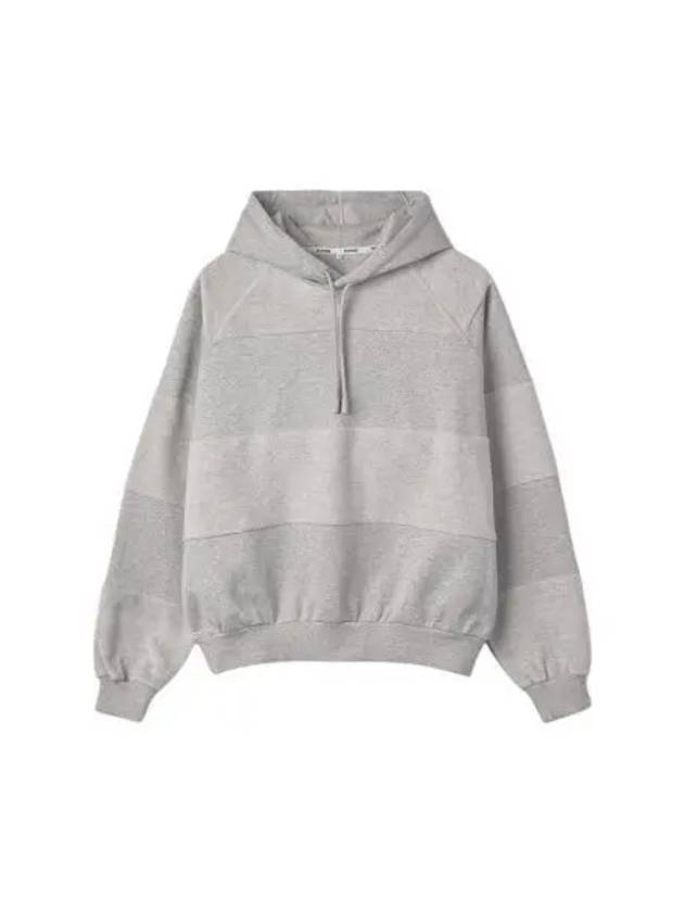 Cut Hoodie Grey Melange - SUNNEI - BALAAN 2