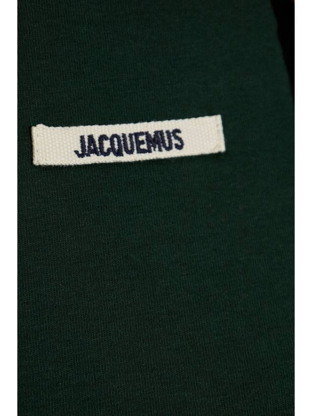 Jacquemus T-shirt With Logo, Women's, Green - JACQUEMUS - BALAAN 5