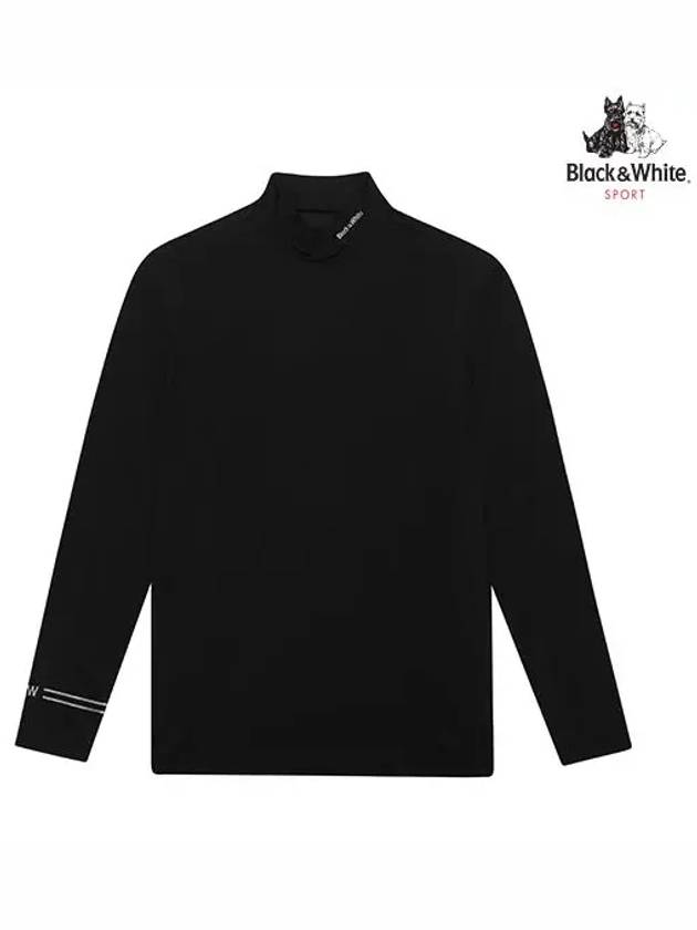 Base Layer 20D Long Sleeve T-Shirt 6913GZINBLACK - BLACK&WHITE - BALAAN 1