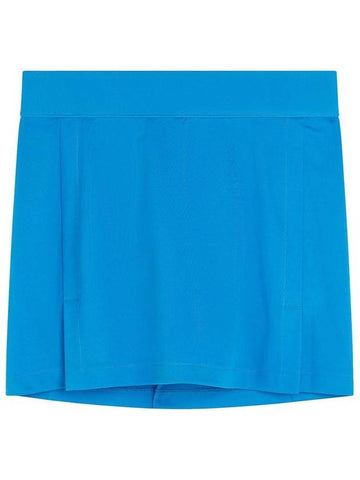 SS Women s Golf Amelie Mid Skirt Brilliant Blue GWSD07948 O175 - J.LINDEBERG - BALAAN 1