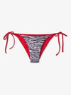 Reversible Zebra Print Bikini Briefs Red - DIESEL - BALAAN 2