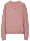 Mini Logo Crew Neck Sweatshirt Blush Pink - ACNE STUDIOS - BALAAN 3