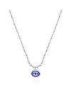 Interlocking G Enamel Boule Chain Necklace Silver - GUCCI - BALAAN 2