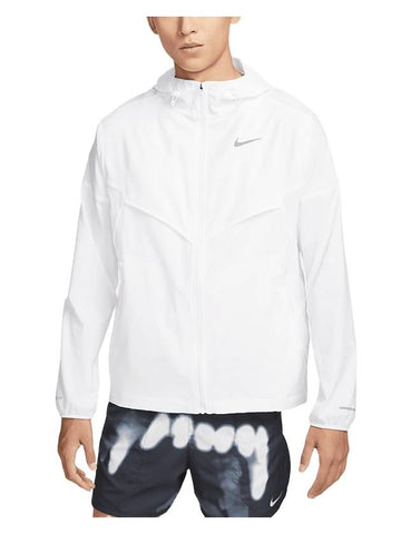 Windrunner Repel Running Track Jacket White - NIKE - BALAAN 1