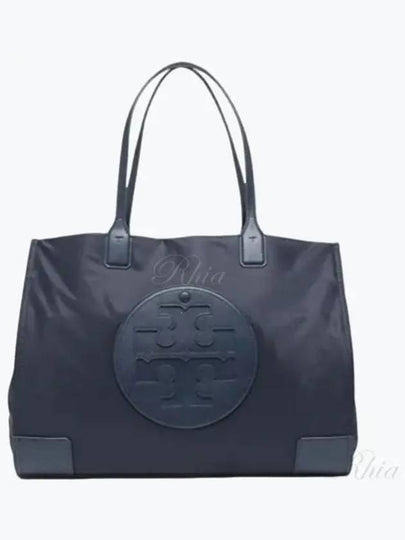 Ella Large Nylon Tote Bag Navy - TORY BURCH - BALAAN 2