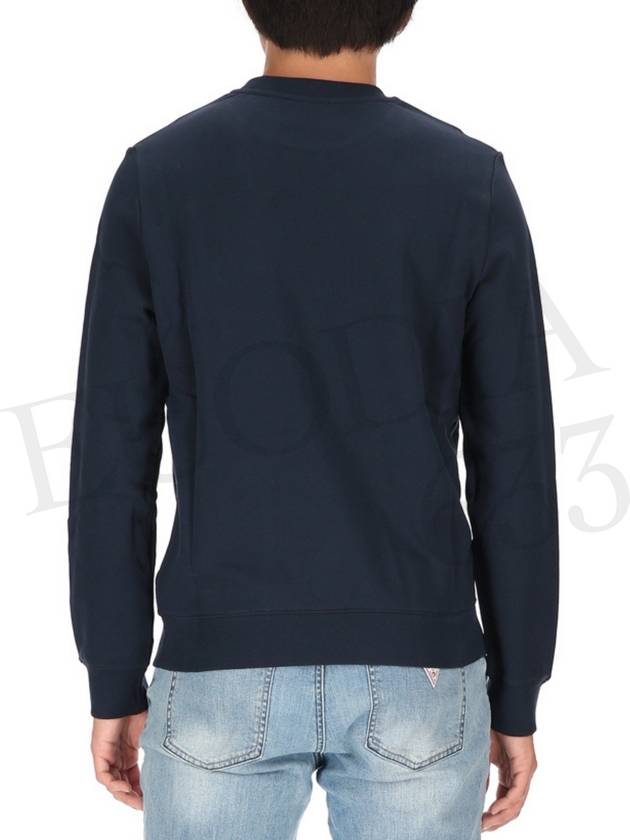 Rufus Embroidery Logo Sweatshirt Navy - A.P.C. - BALAAN 9