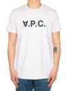 VPC Logo Short Sleeve T Shirt White COBQX H26586 - A.P.C. - BALAAN 2