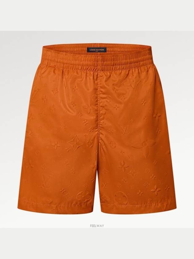 Monogram Nylon Shorts Orange - LOUIS VUITTON - BALAAN 2