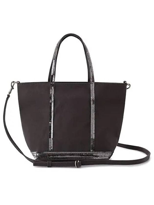 Canvass Cabas Tote Bag Gray - VANESSA BRUNO - BALAAN 2