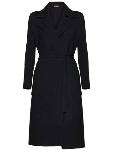 GETTI Belted long cardigan black 2363160239 001 - MAX MARA - BALAAN 1