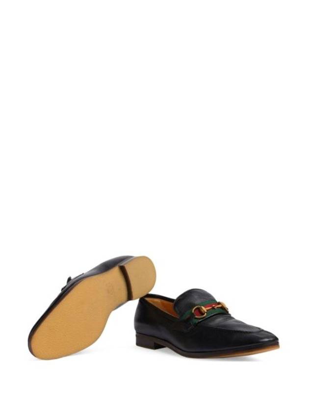 Men's Horsebit Loafers Black - GUCCI - BALAAN 3