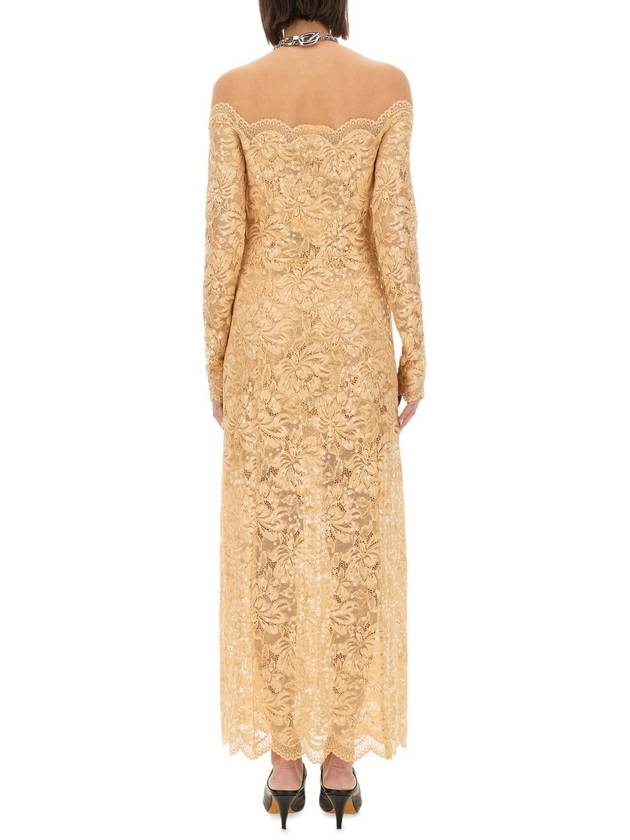 LONG DRESS WITH SEQUINS - PACO RABANNE - BALAAN 3