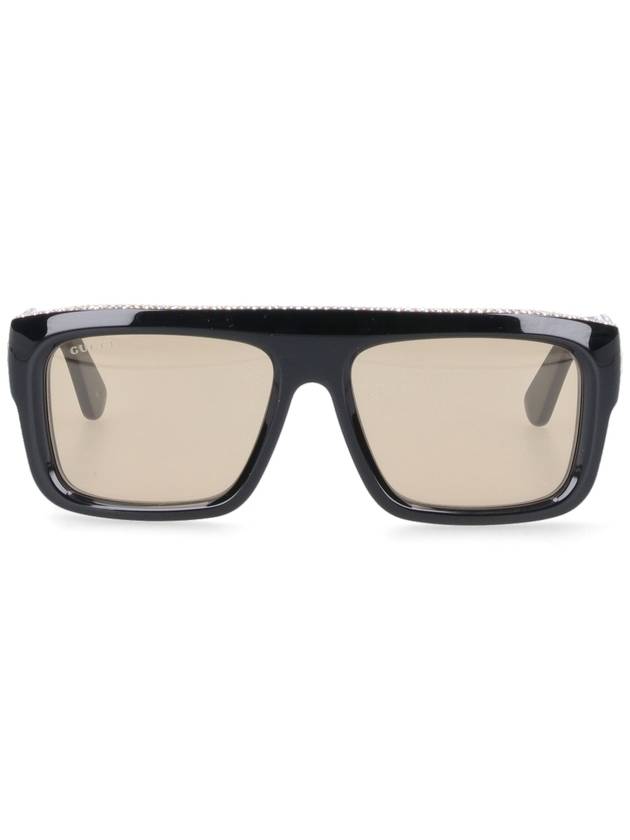 sunglasses 755274J0741 1023 BLACKBLACKBROWNCRY - GUCCI - BALAAN 2