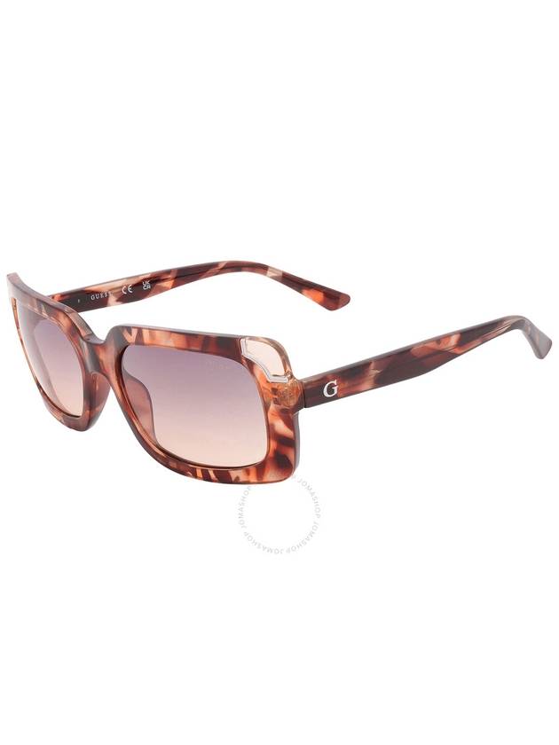 Guess Smoke Gradient Rectangular Ladies Sunglasses GU7841 56B 59 - GUESS - BALAAN 3