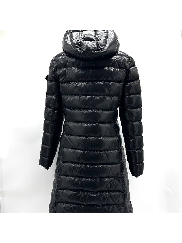 Mocha Women s Glossy Long Padded Jumper - MONCLER - BALAAN 6