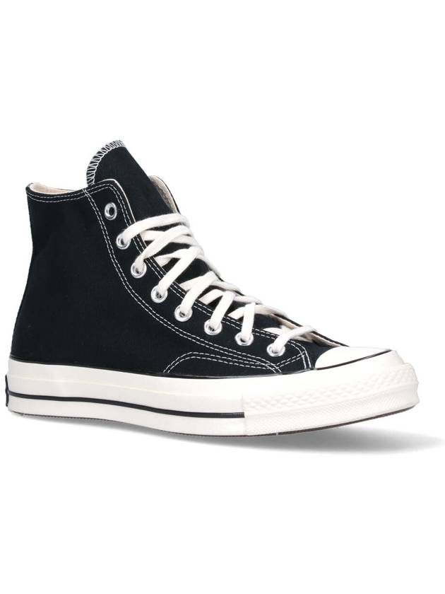 Chuck 70 Classic High Top Sneakers Black - CONVERSE - BALAAN 3