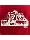 Genius Fragment Logo Short Sleeve TShirt Red - MONCLER - BALAAN 7