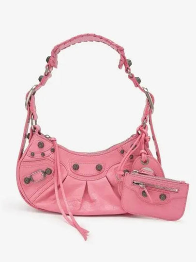 Le Cagole XS Lambskin Shoulder Bag Pink - BALENCIAGA - BALAAN 2