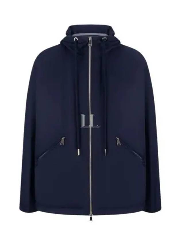 Cassiopea Zip Up Hoodie Blue - MONCLER - BALAAN 2