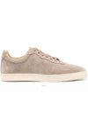 Suede Low Top Sneakers Beige - BRUNELLO CUCINELLI - BALAAN 2