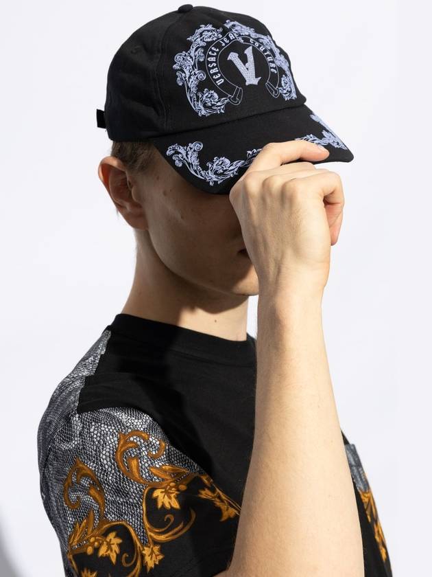 Versace Jeans Couture Baseball Cap, Men's, Black - VERSACE - BALAAN 2