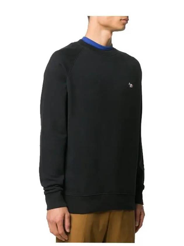 Tricolor Fox Patch Sweatshirt Black - MAISON KITSUNE - BALAAN 4