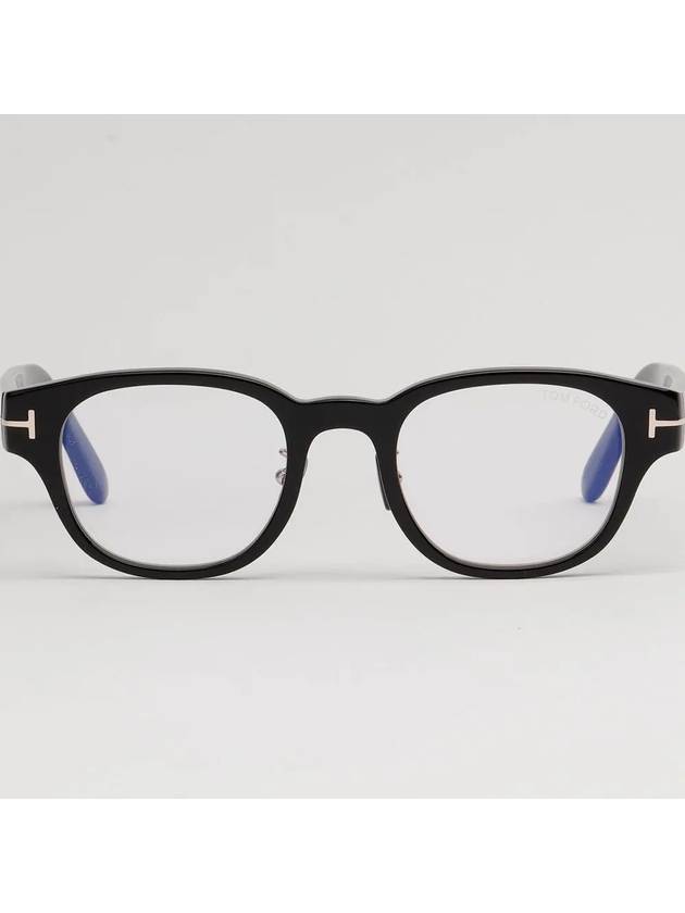 TOM FORD - Blue light blocking glasses frame TF5861DB 001 Fashion  hornrimmed eye protectionTF5861DB 001 - BALAAN