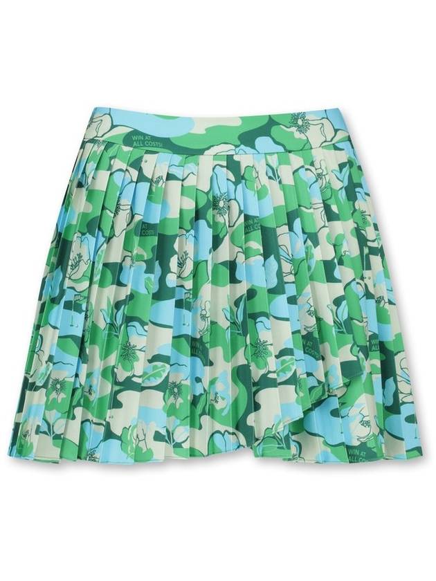 Women Pleats Pattern Skort - WAAC - BALAAN 1