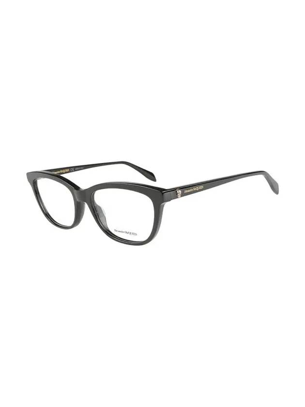 Eyewear Square Acetate Eyeglasses Black - ALEXANDER MCQUEEN - BALAAN 4